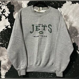 NY Jets Lee Sports Crewneck Sweatshirt